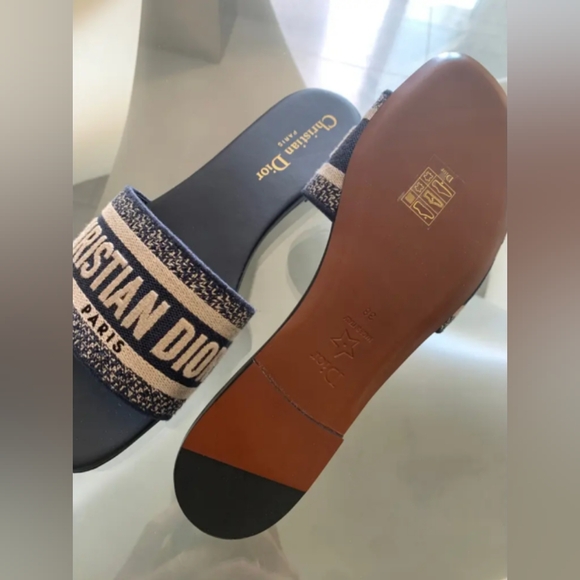 Dior Christian Dway Slide Sandals - Picture 7 of 8